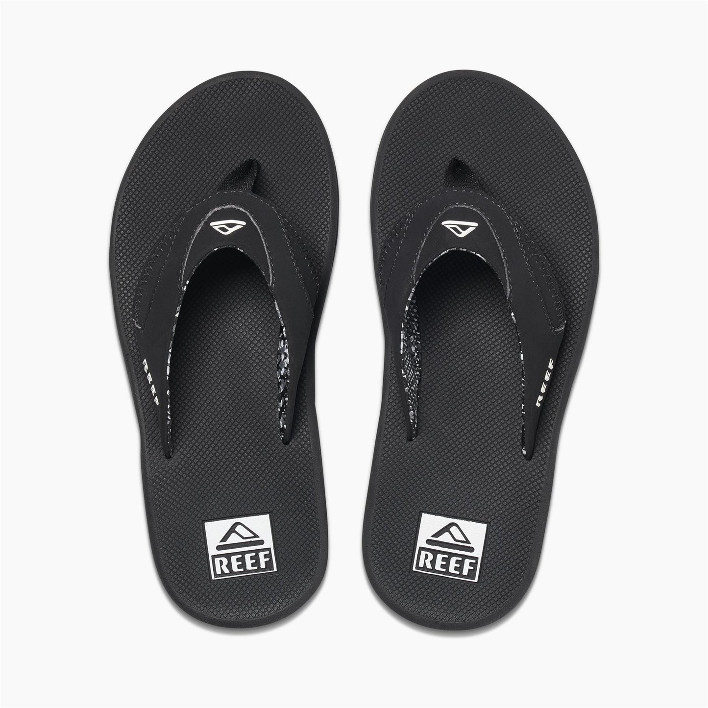 Reef Womens Sandals With Bottle Opener ~ Fanning black