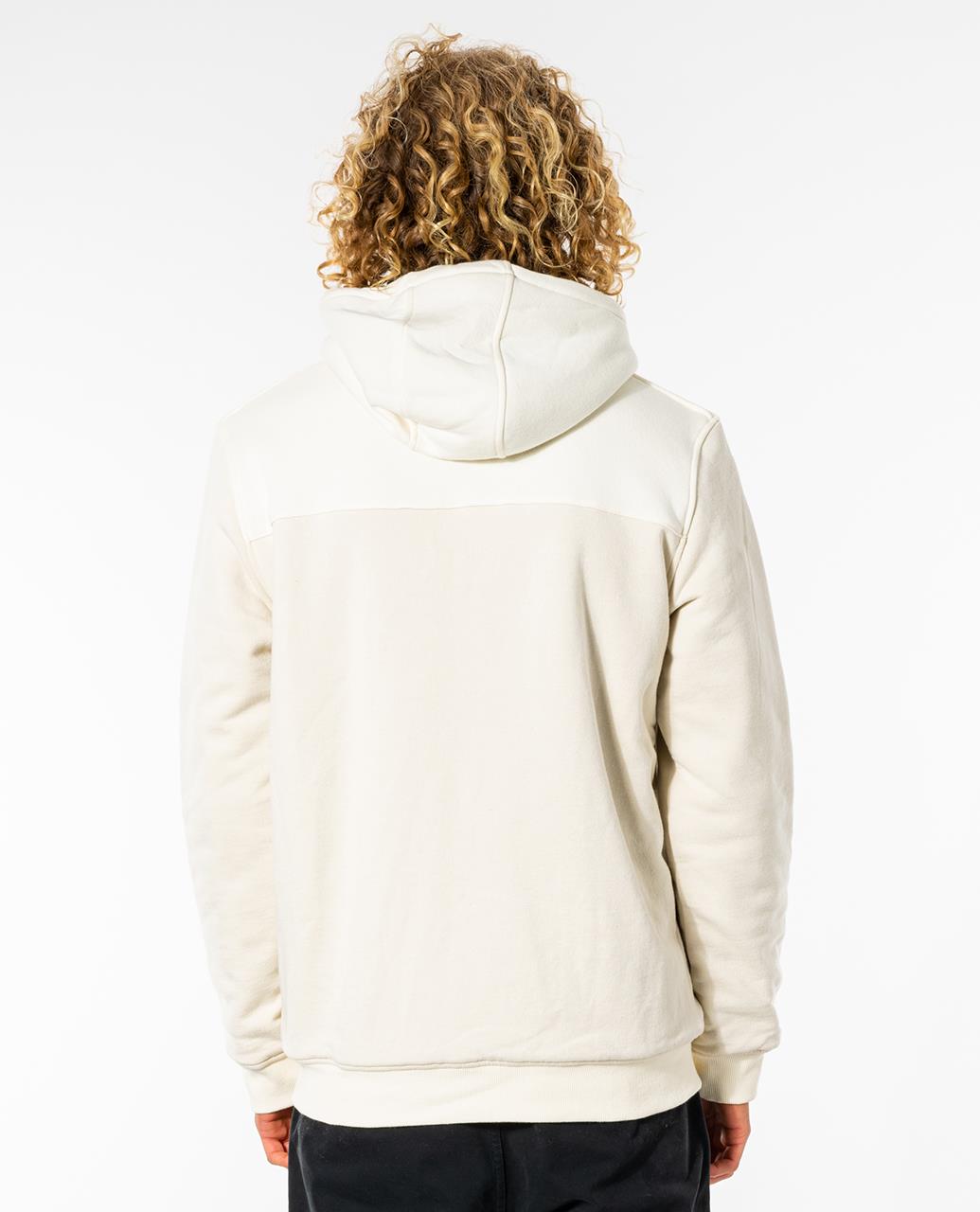 Rip Curl Men's Lined Hood Fleece ~ Surf Revival bone