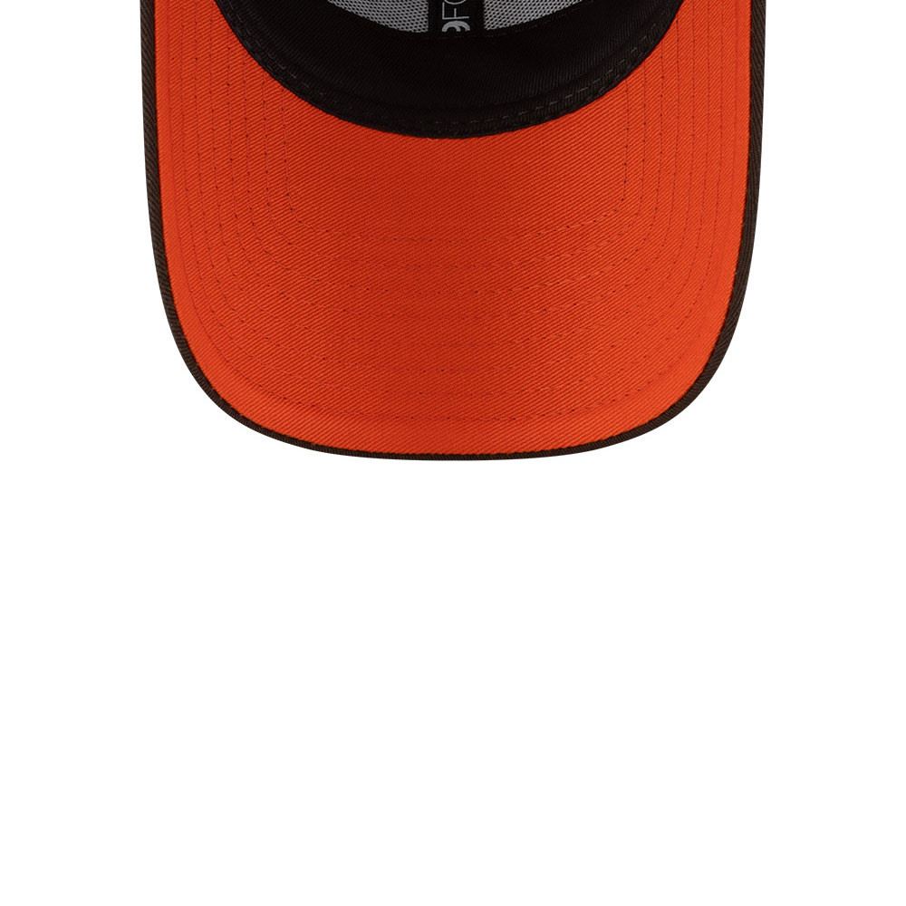 Cleveland Browns NFL London Games 9FORTY Adjustable Cap Dark Brown