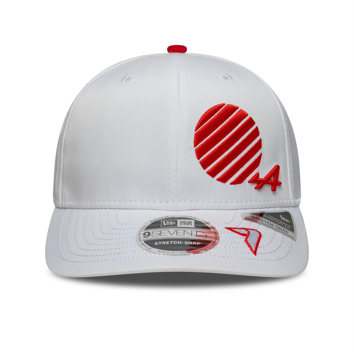 Alpine Racing Jack Doohan Japan Race Special White 9SEVENTY Stretch Snap Adjustable Cap