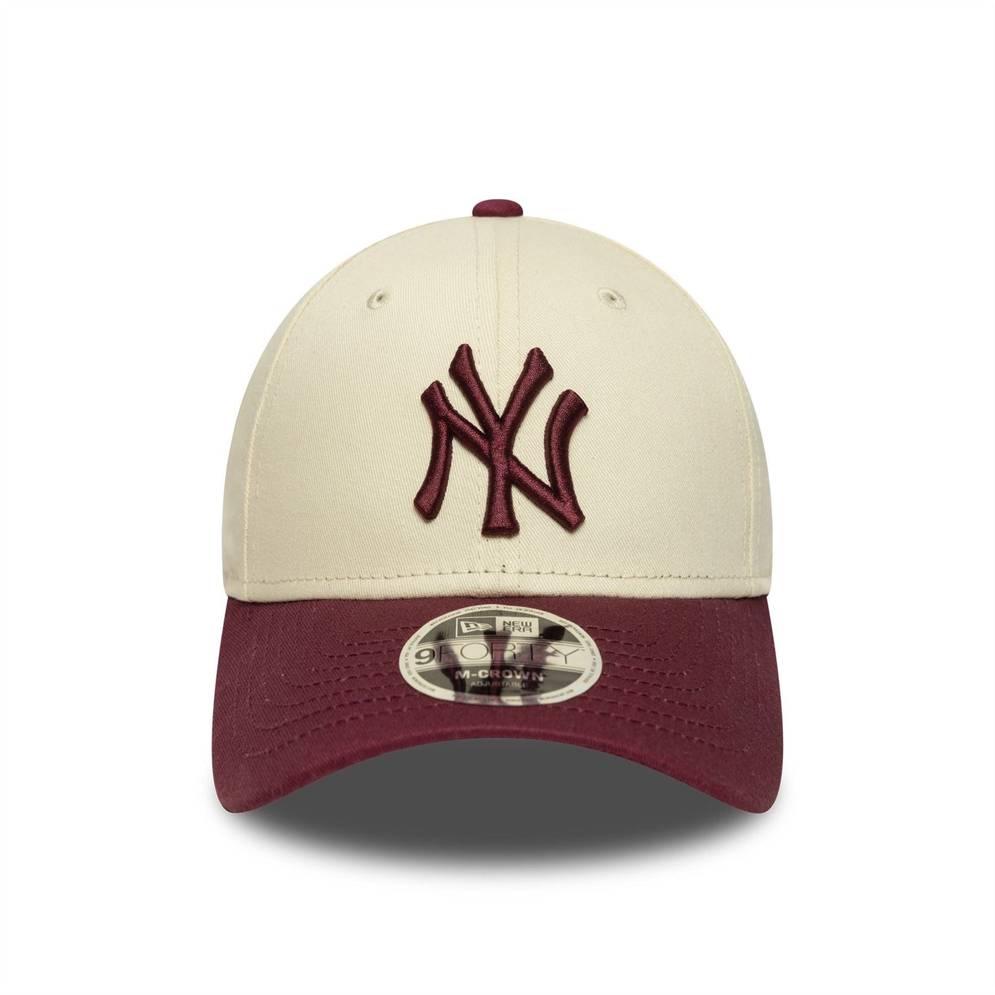 New York Yankees Colour Block Cream 9FORTY M-Crown Adjustable Cap