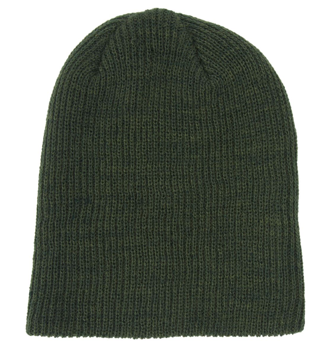 DC Shoes Men's Knitted Skull Beanie ~ DC Skully green