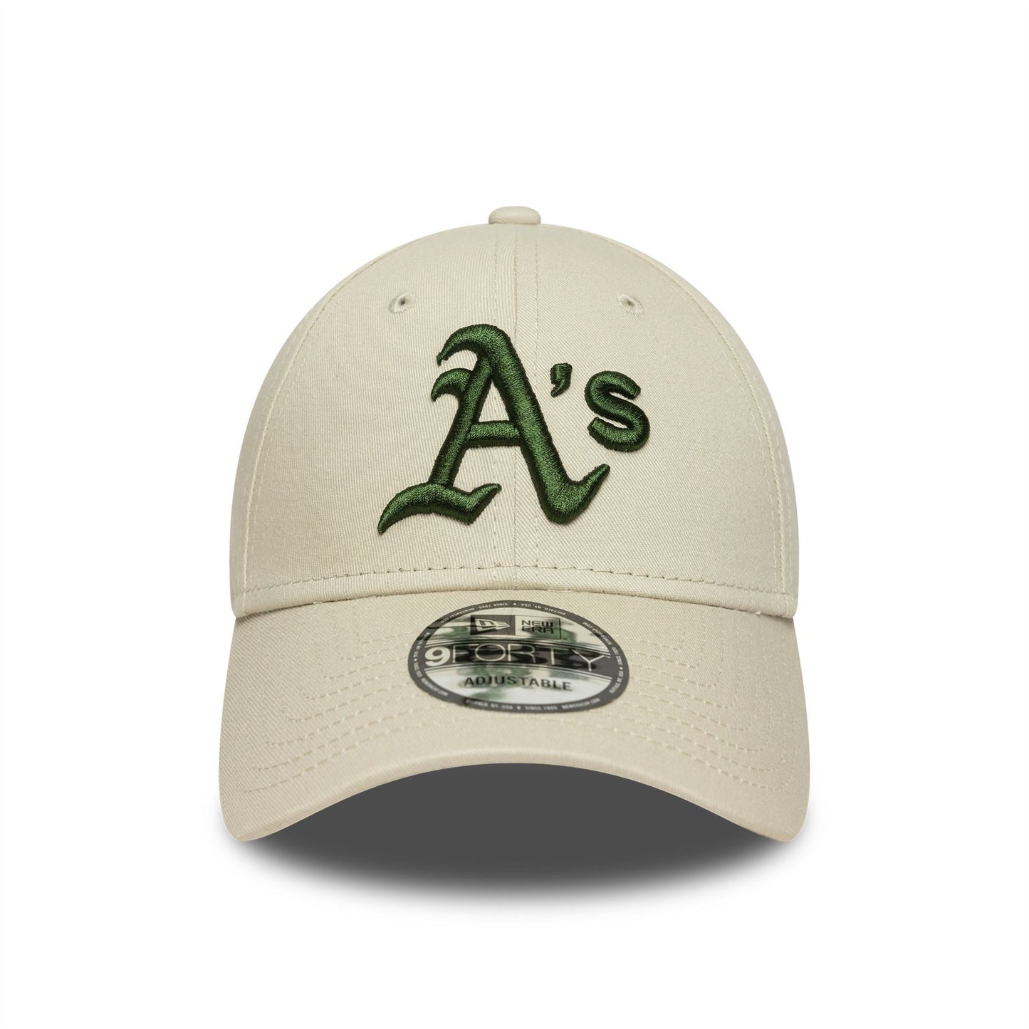 Oakland Athletics League Essential Cream 9FORTY Adjustable Cap