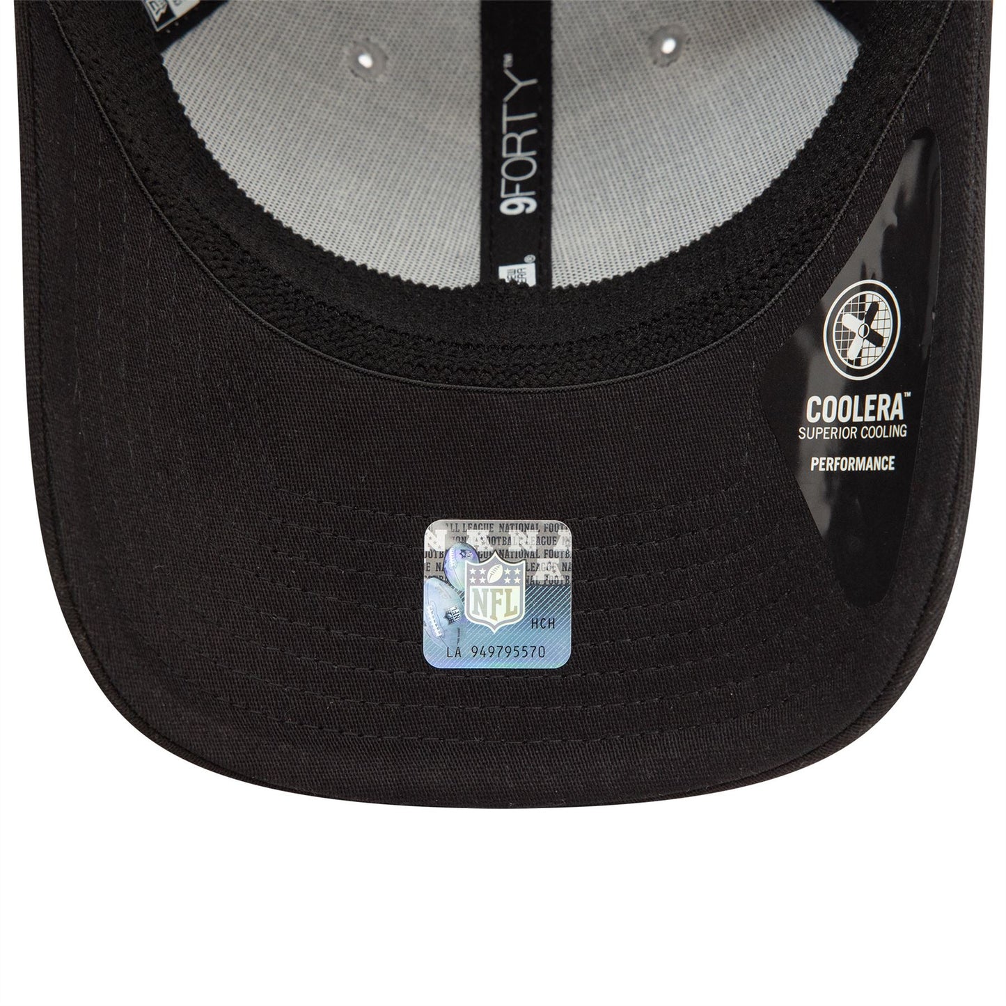 Las Vegas Raiders NFL White 9FORTY Stretch Snap Adjustable Cap