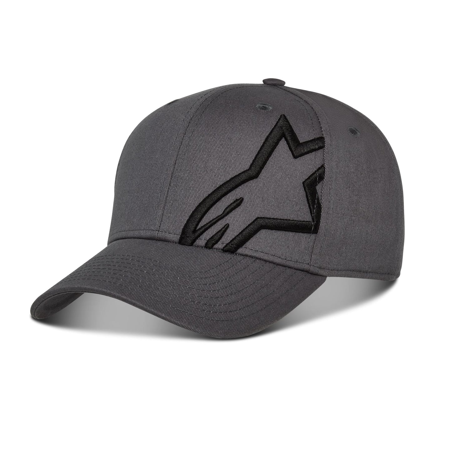 Alpinestars Corp Snap 2 Men's Snapback Cap Charcoal Black