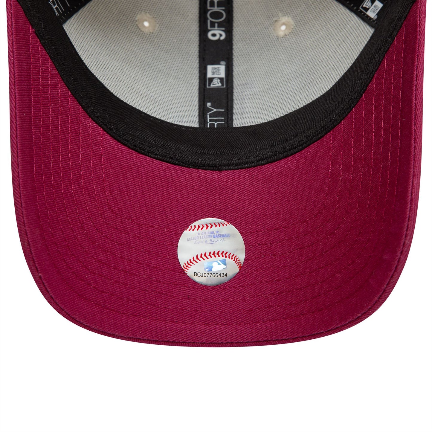 LA Dodgers World Series Patch Cream 9FORTY Adjustable Cap