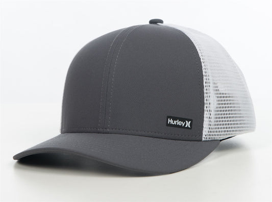 Hurley Men's Trucker Snapback Cap ~ Hurley League grey