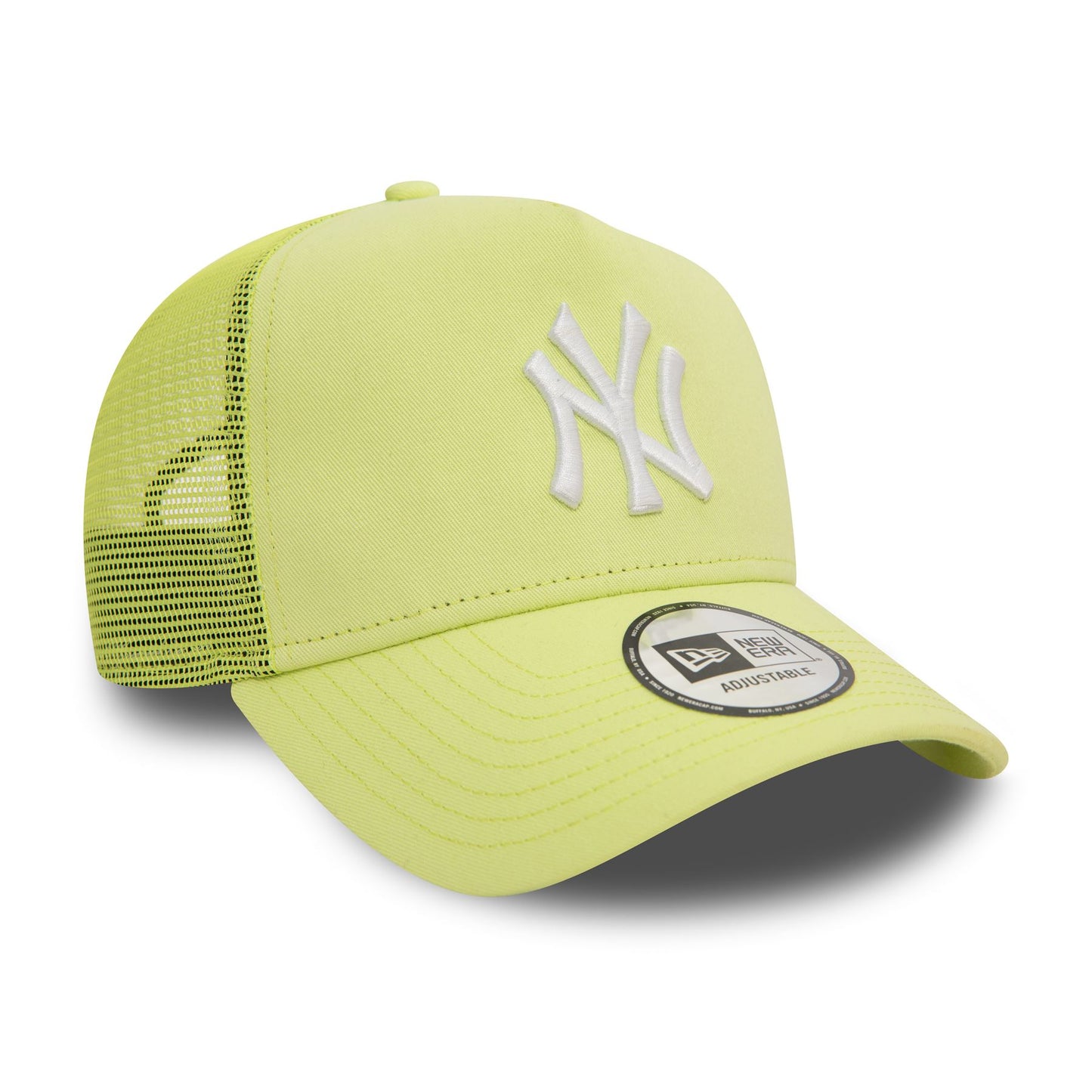 New Era Mens League Essential Trucker Cap ~ New York Yankees neon