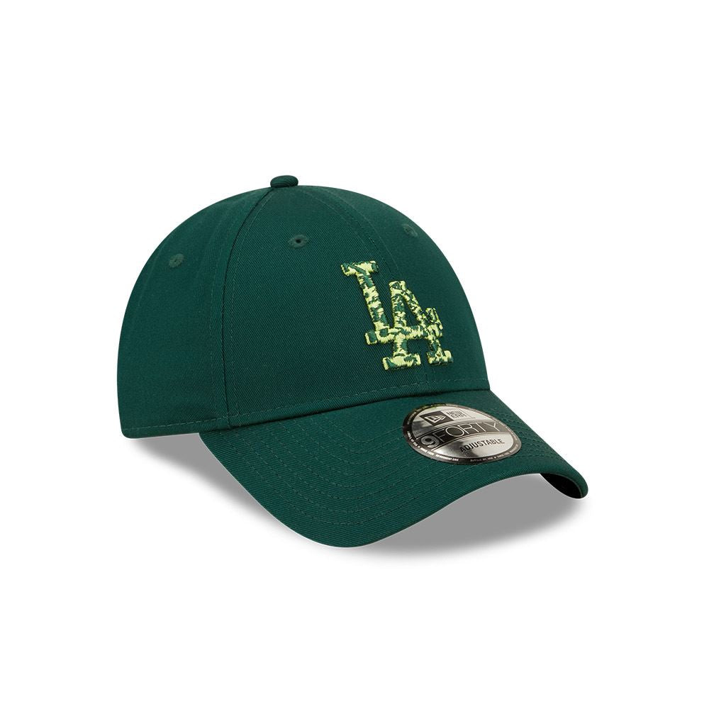 New Era Mens Seasonal Infill 9Forty Cap ~ LA Dodgers green