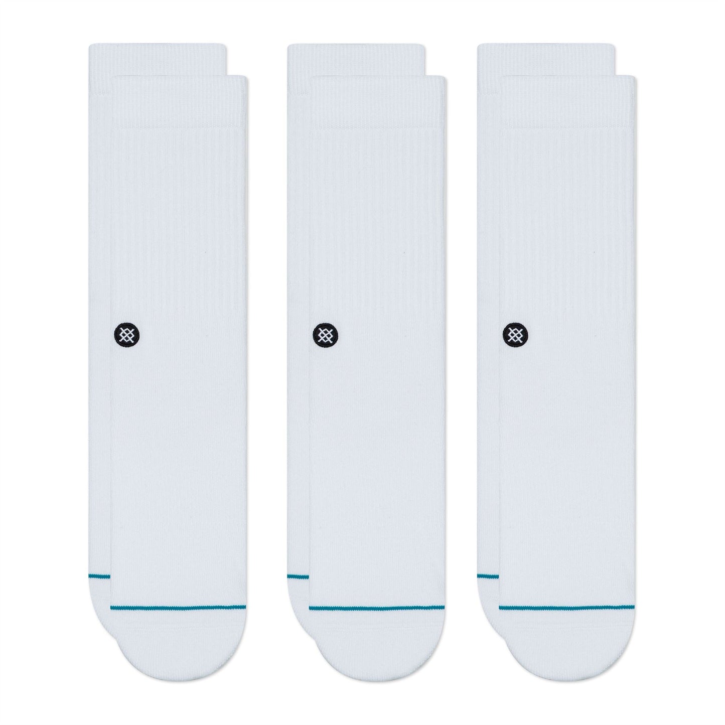 Stance Staples Men's Socks ~ Icon 3 Pack white (NOS)