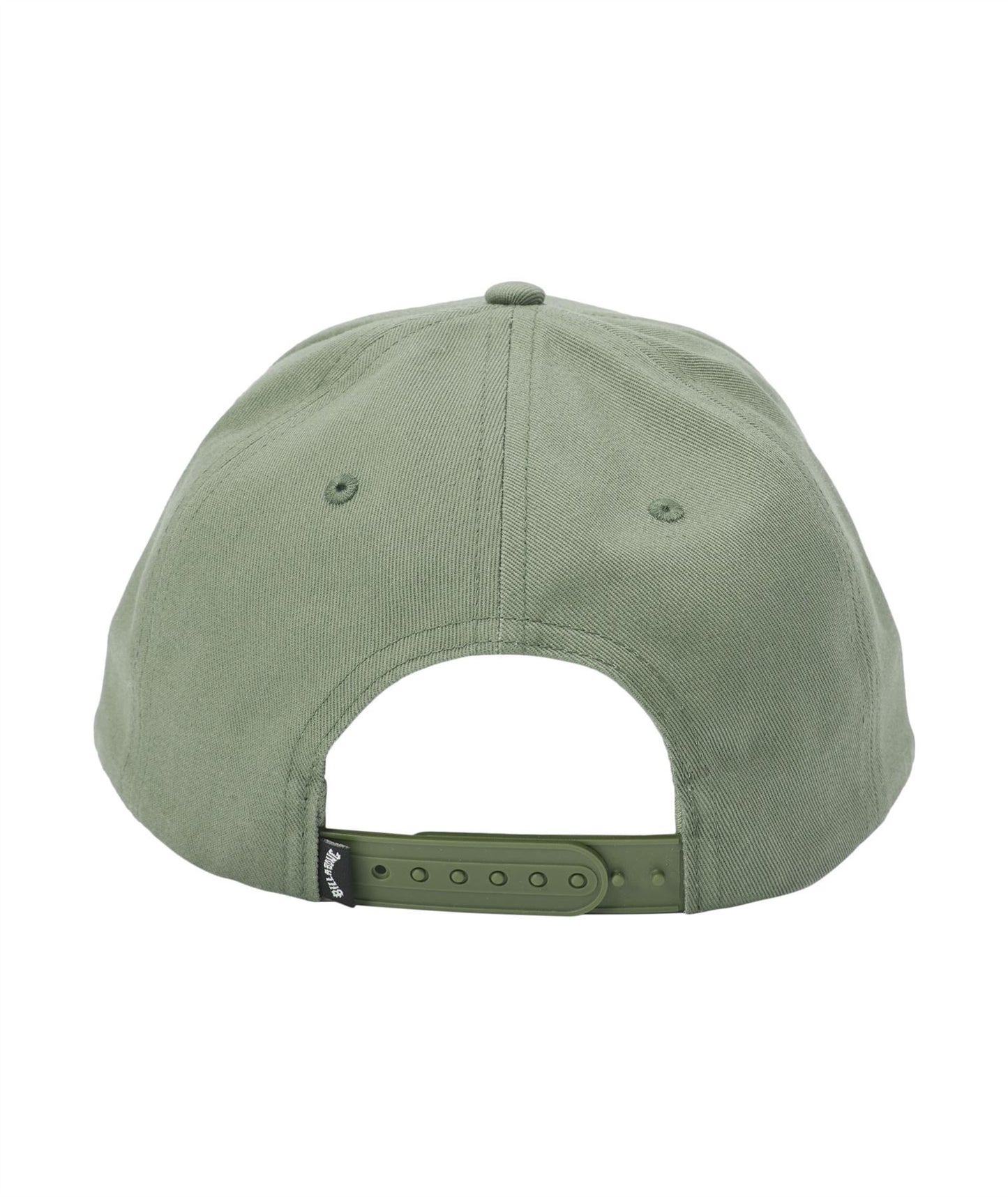 Billabong 6 Panel Mens Snapback Curved Peak Cap ~ Walled sage