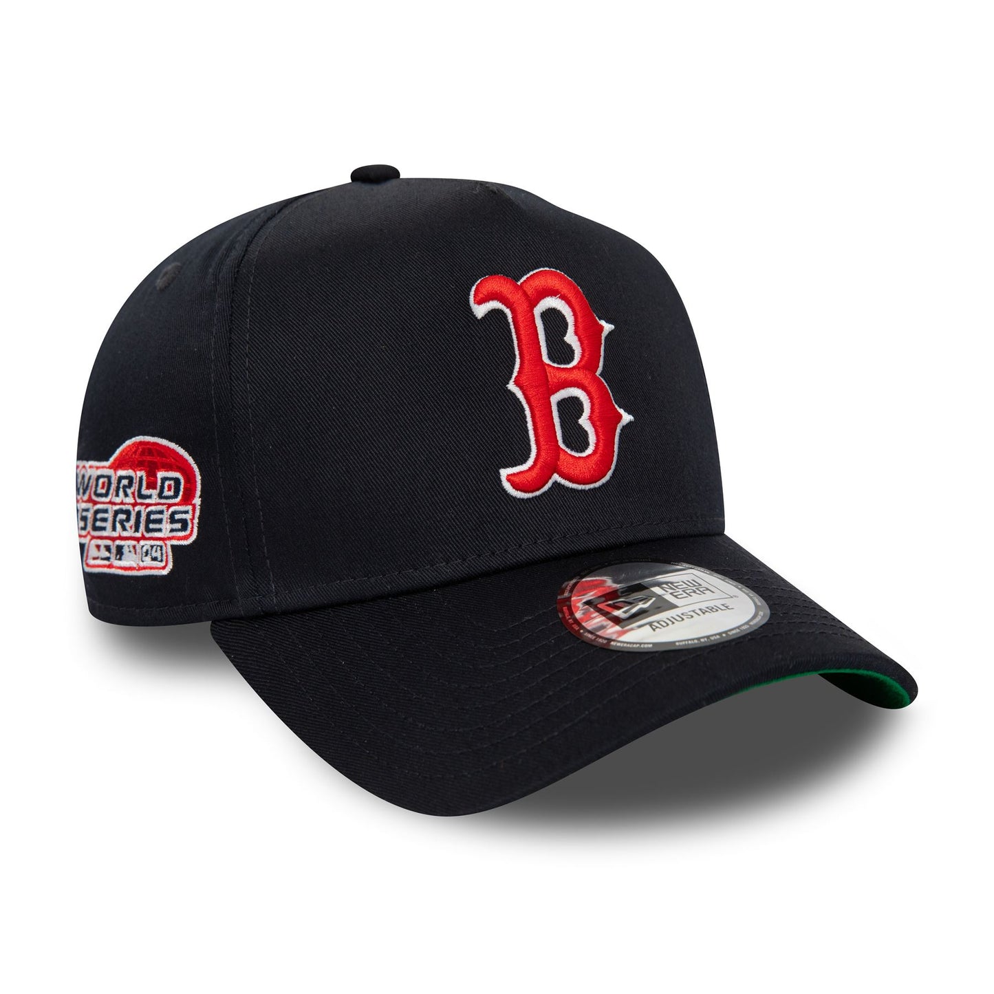New Era Mens World Series Patch 9Forty EF Snapback Cap ~ Boston Red Sox