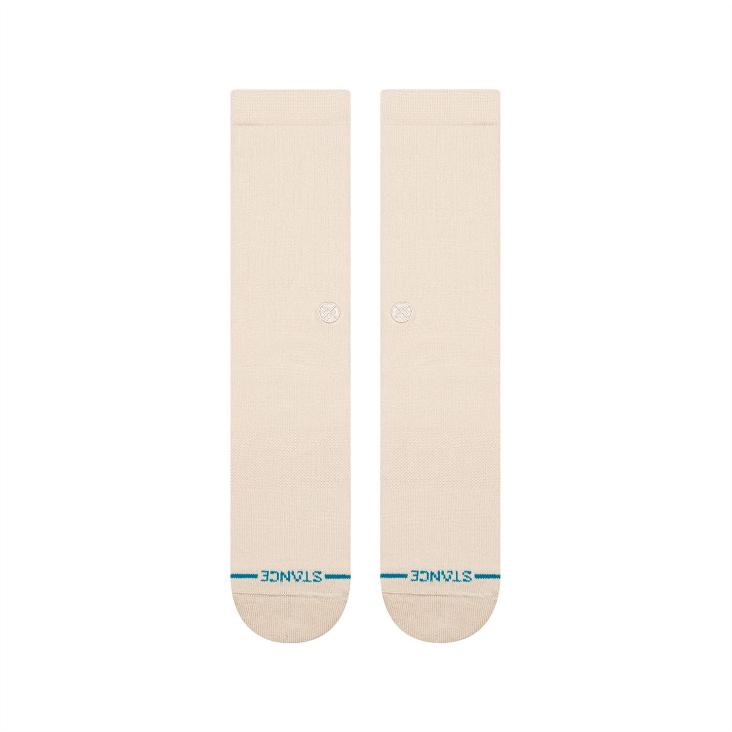 Icon Mens Crew Oatmeal Socks Stance