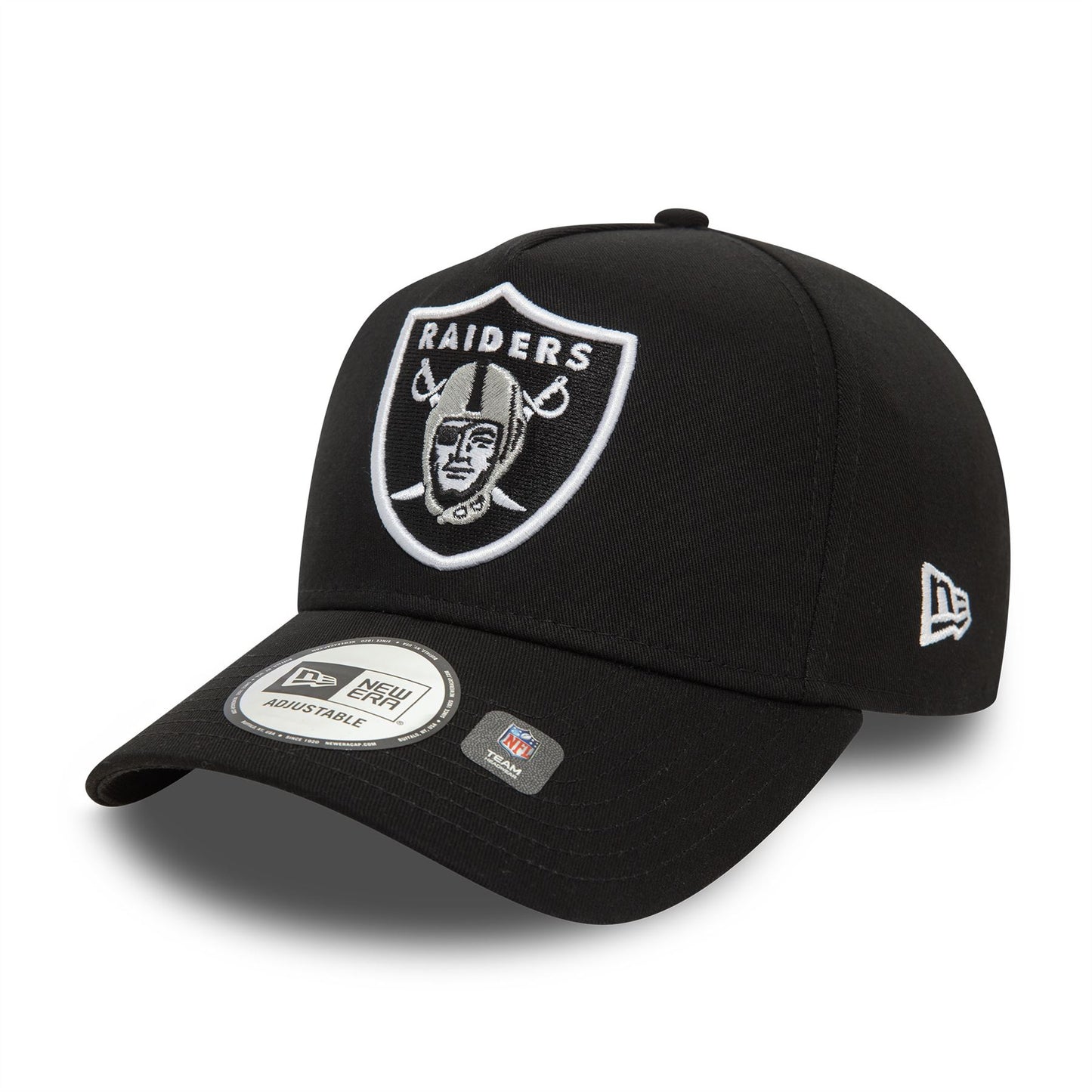 Las Vegas Raiders Patch Black 9FORTY E-Frame Cap