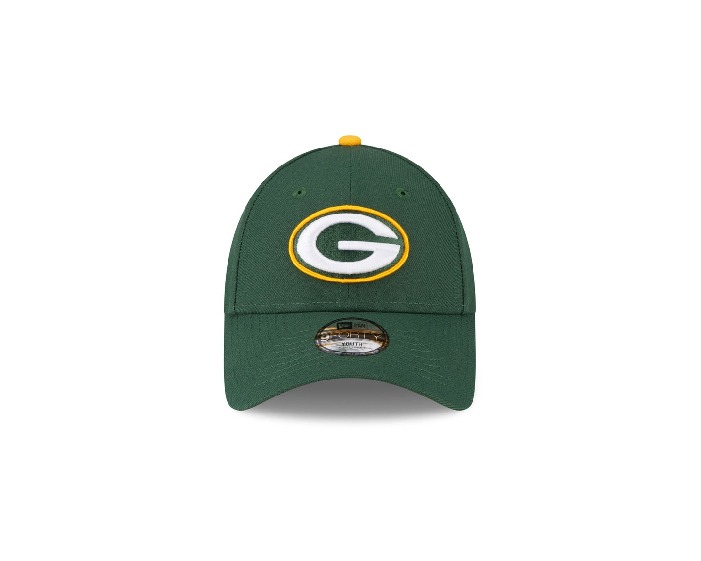 Green Bay Packers Cap Youth Adjustable NFL Green New Era The League 9Forty