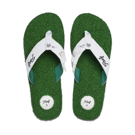Reef Mulligan II Green Bottle Opener Lightweight All Day Comfort sandal