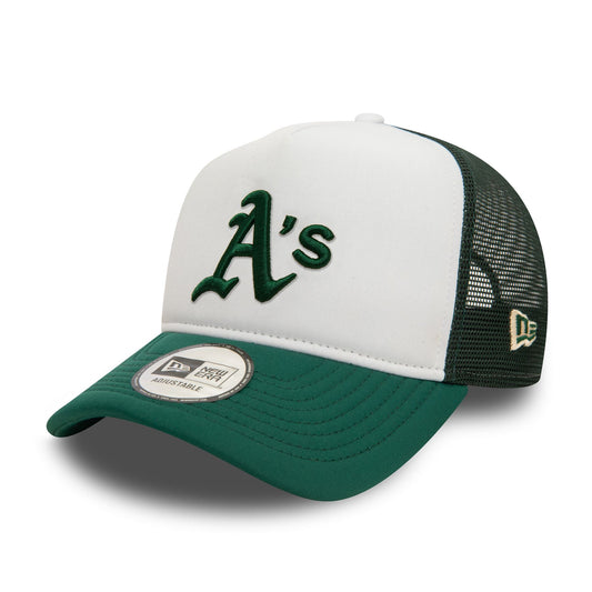 New Era Mens World Series Oakland Athletics Trucker Cap