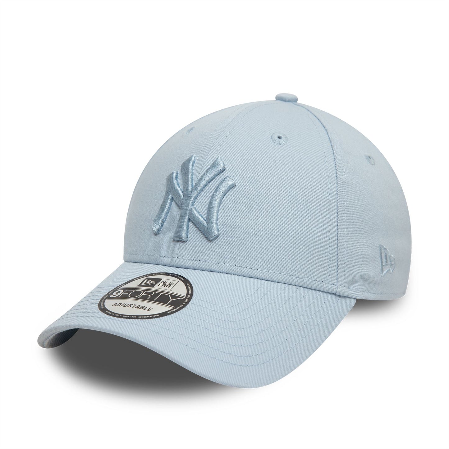 New York Yankees League Essential Pastel Blue 9FORTY Adjustable Cap