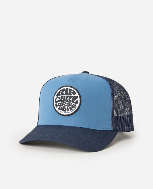 Rip Curl Wetsuit Icon Trucker Mens Navy Curve Cap