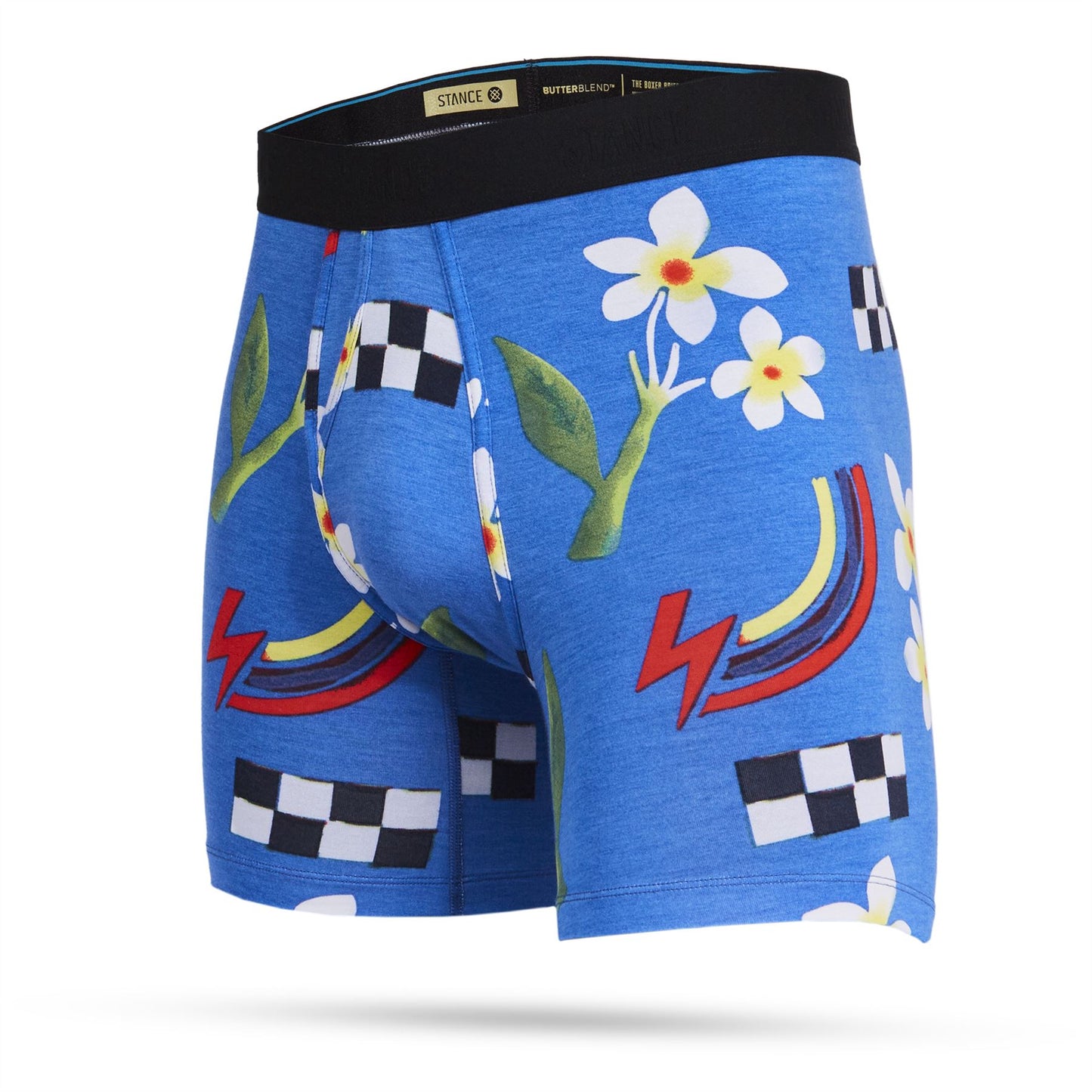 Stance Men's Wholester boxer brief ~ Canngu blue