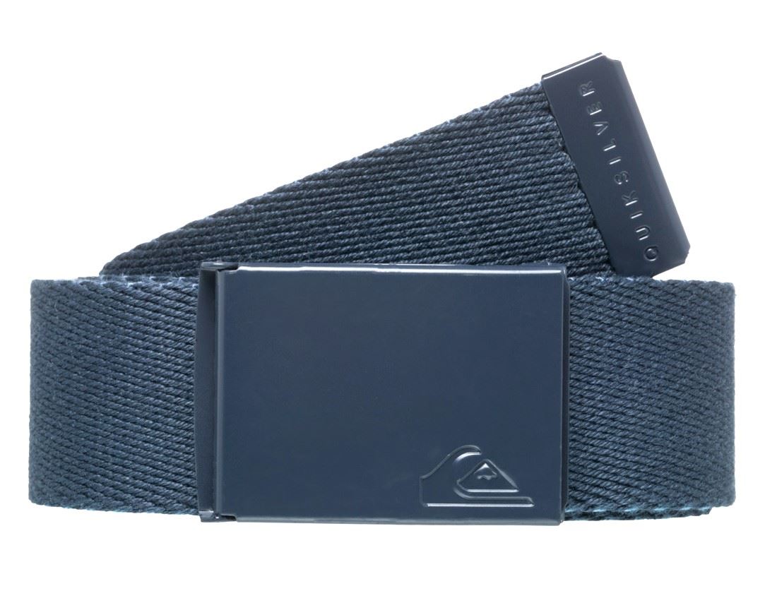 Quiksilver Men's Reversible Web Belt With Bottle Opener The Jam5 Dark Navy