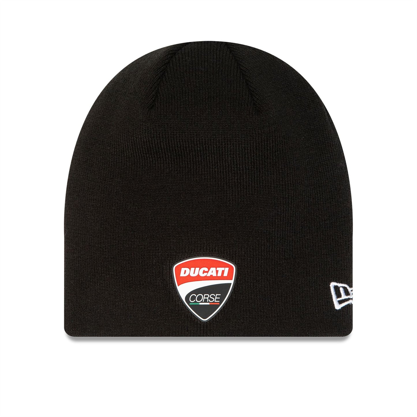 Ducati Corse Rubber Motor Logo Black Beanie