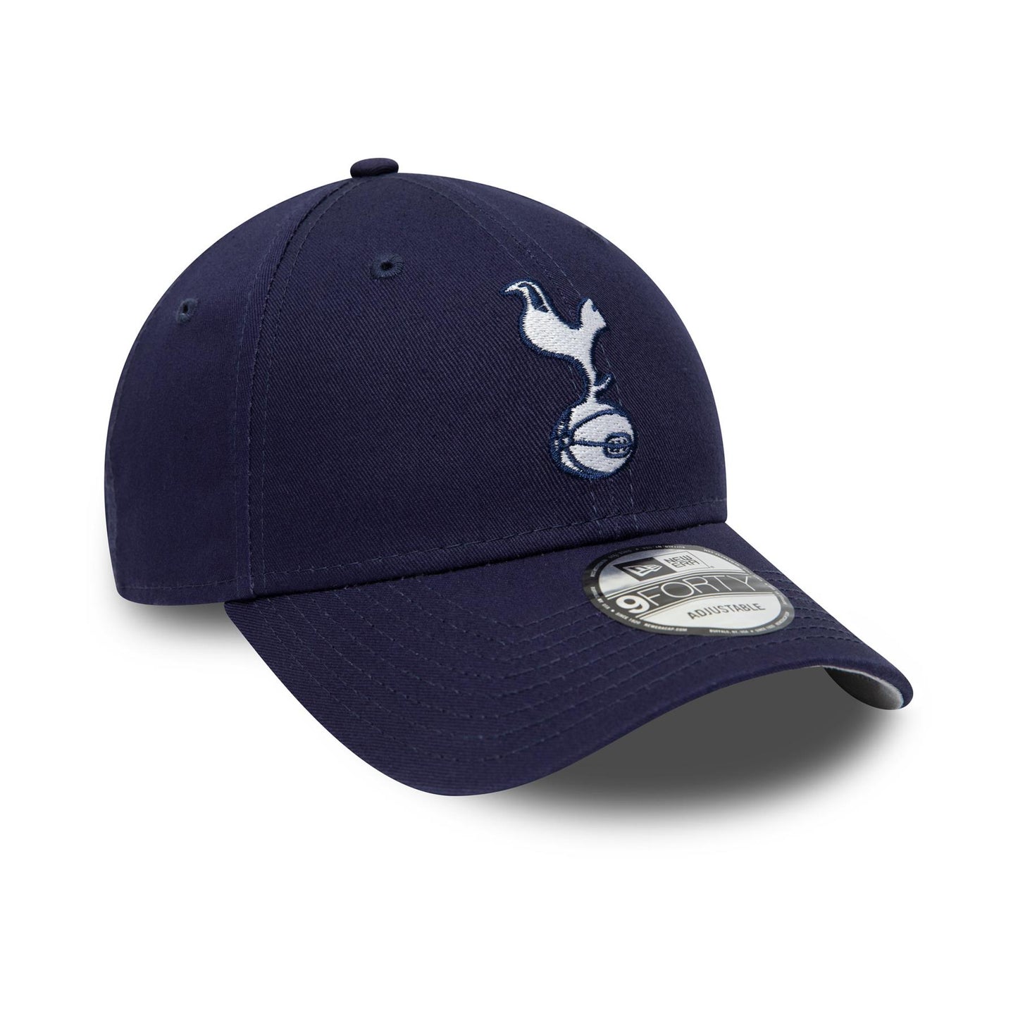 New Era Mens 9Forty Adjustable Curve Brim OSFA Cap ~ Tottenham Hotspur Spurs F.C.Navy