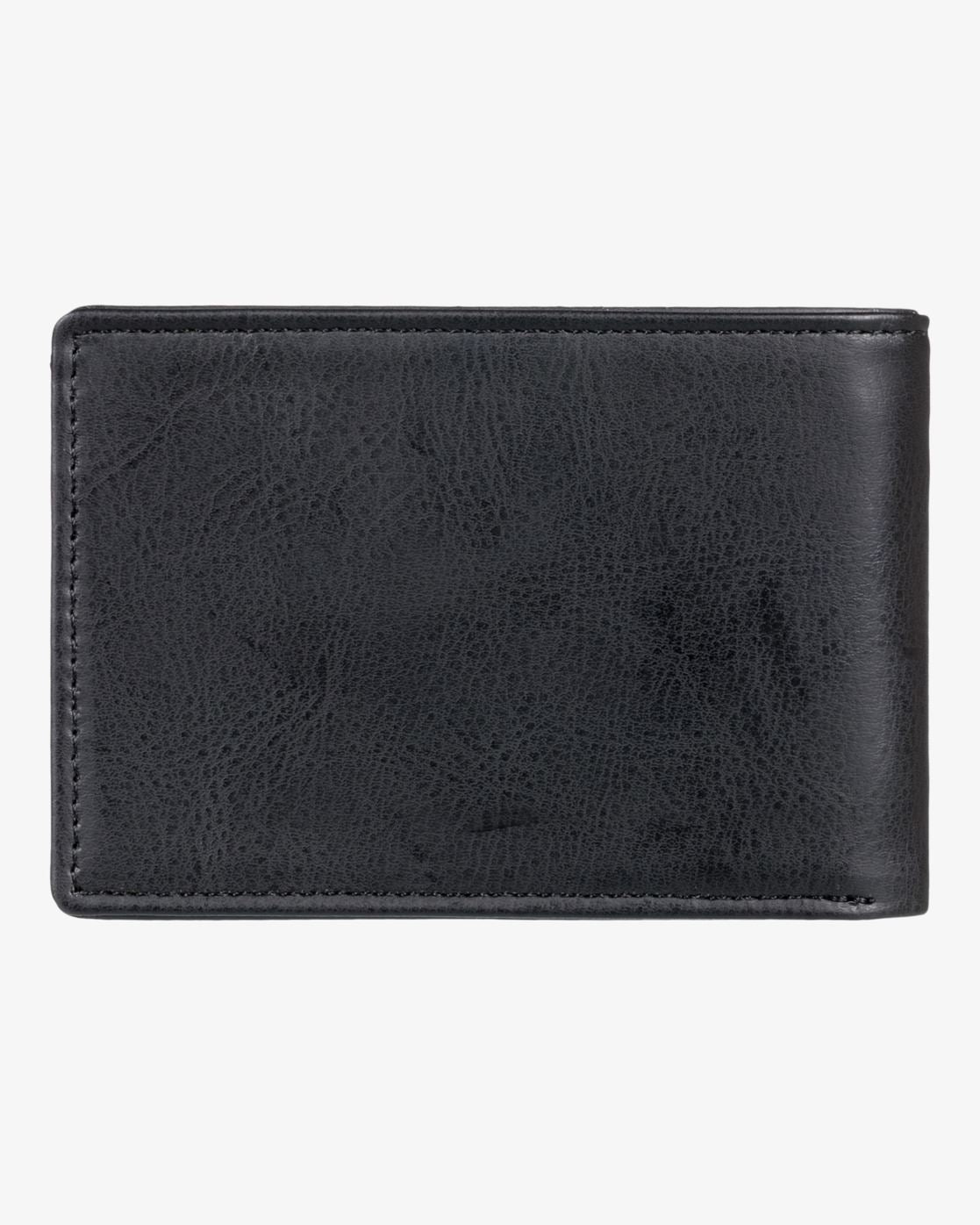Billabong  Faux-Leather Black Fold Wallet