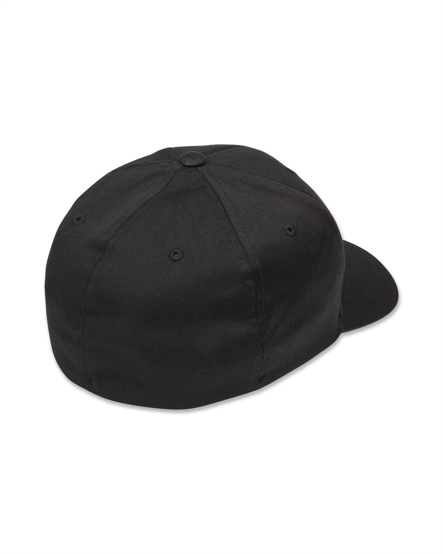 Volcom Full Stone Flexfit  Black Mens 6 Panel Cap