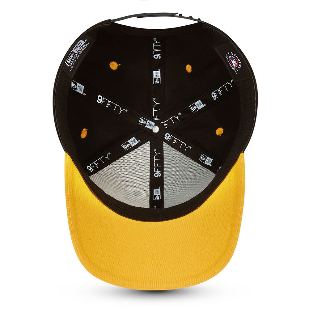 New Era Team Wordmark 9Fifty Snapback Stretch Cap ~ Pittsburgh Pirates