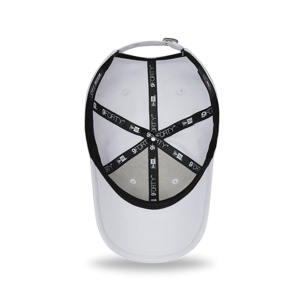 New Era Men's Adjustable Infill 9Forty Cap ~ LA Dodgers white