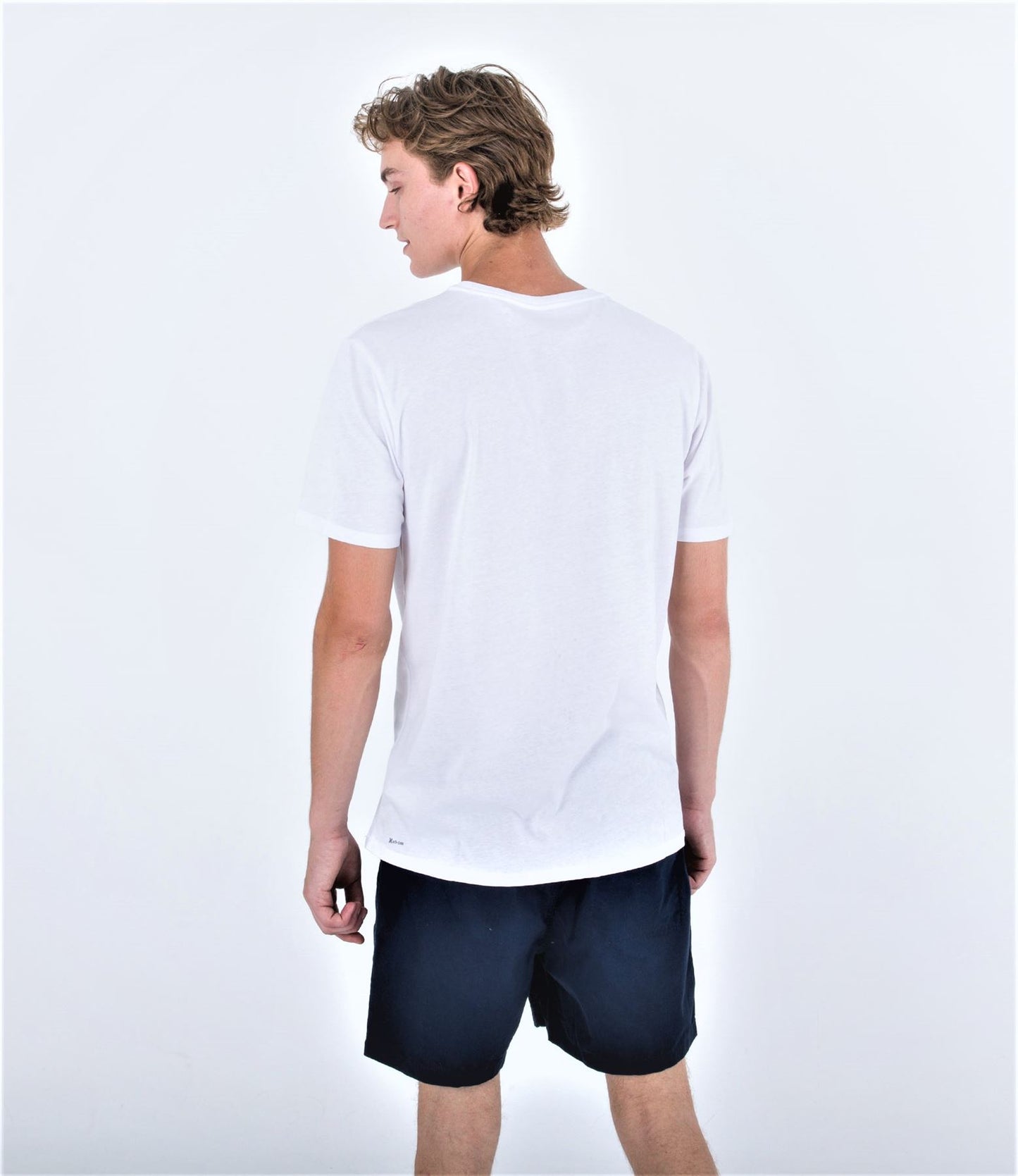 Hurley Men's SS T-Shirt ~ H20 Dri Authentic White