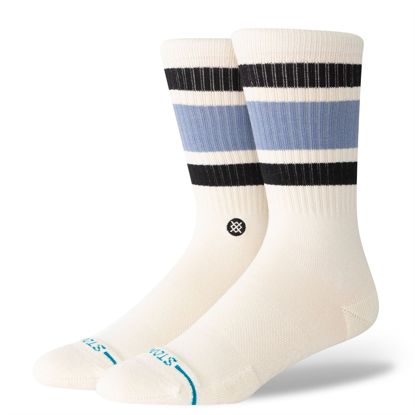 Boyd St Crew Socks Blue Stance Mens L