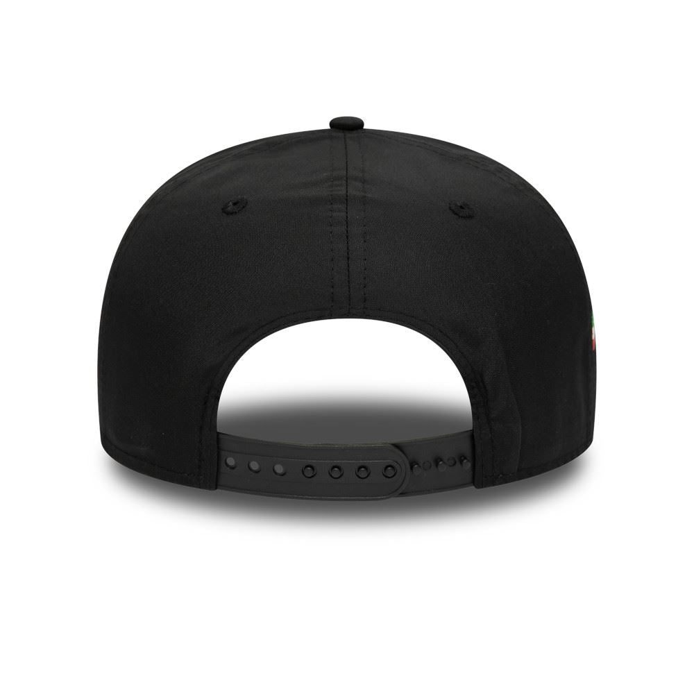 New Era Men's Aleix Commercial 9Fifty Cap ~ Aprilia black white