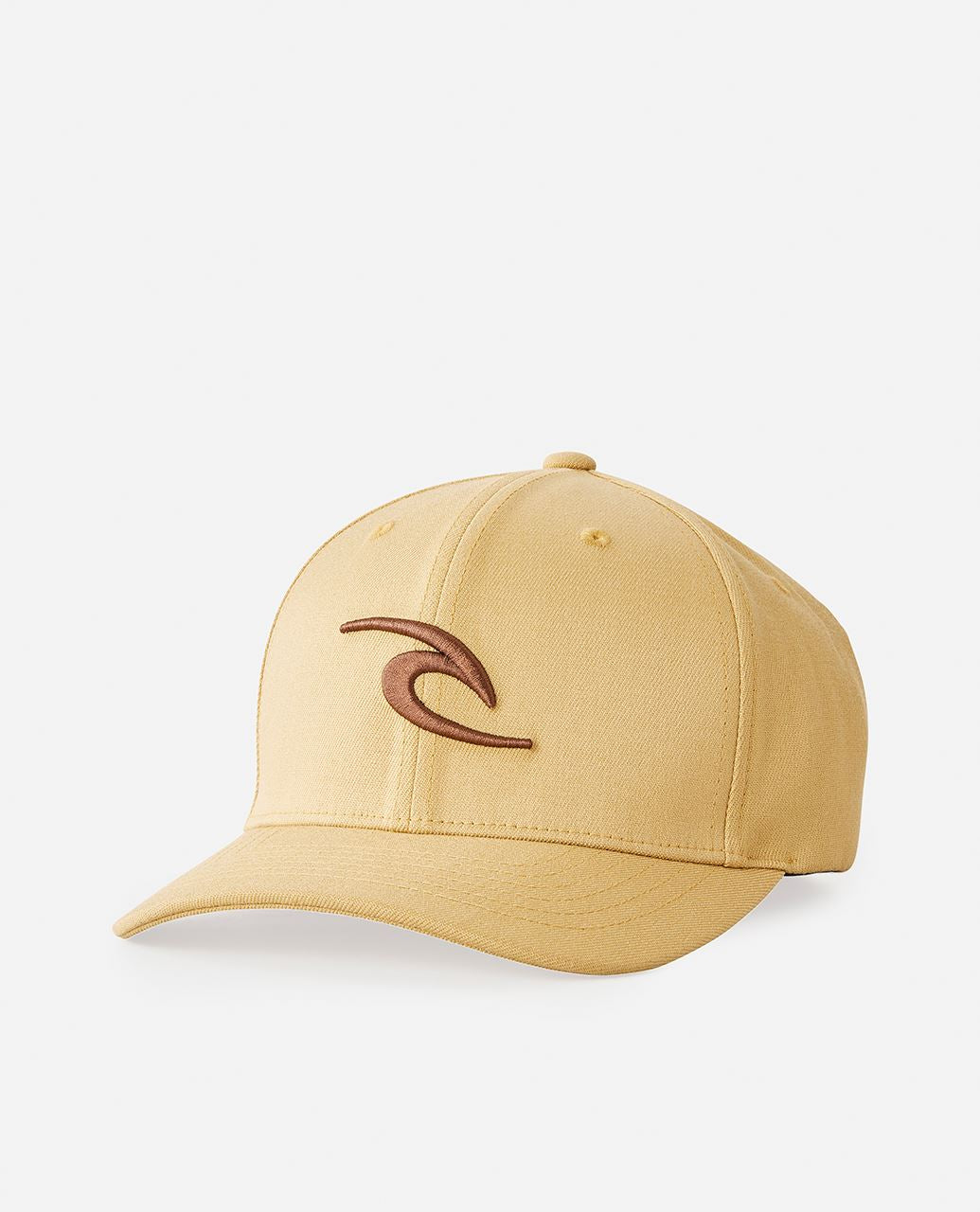 Rip Curl Mens Flexfit Curved Brim Cap ~ Tepan Flexfit khaki
