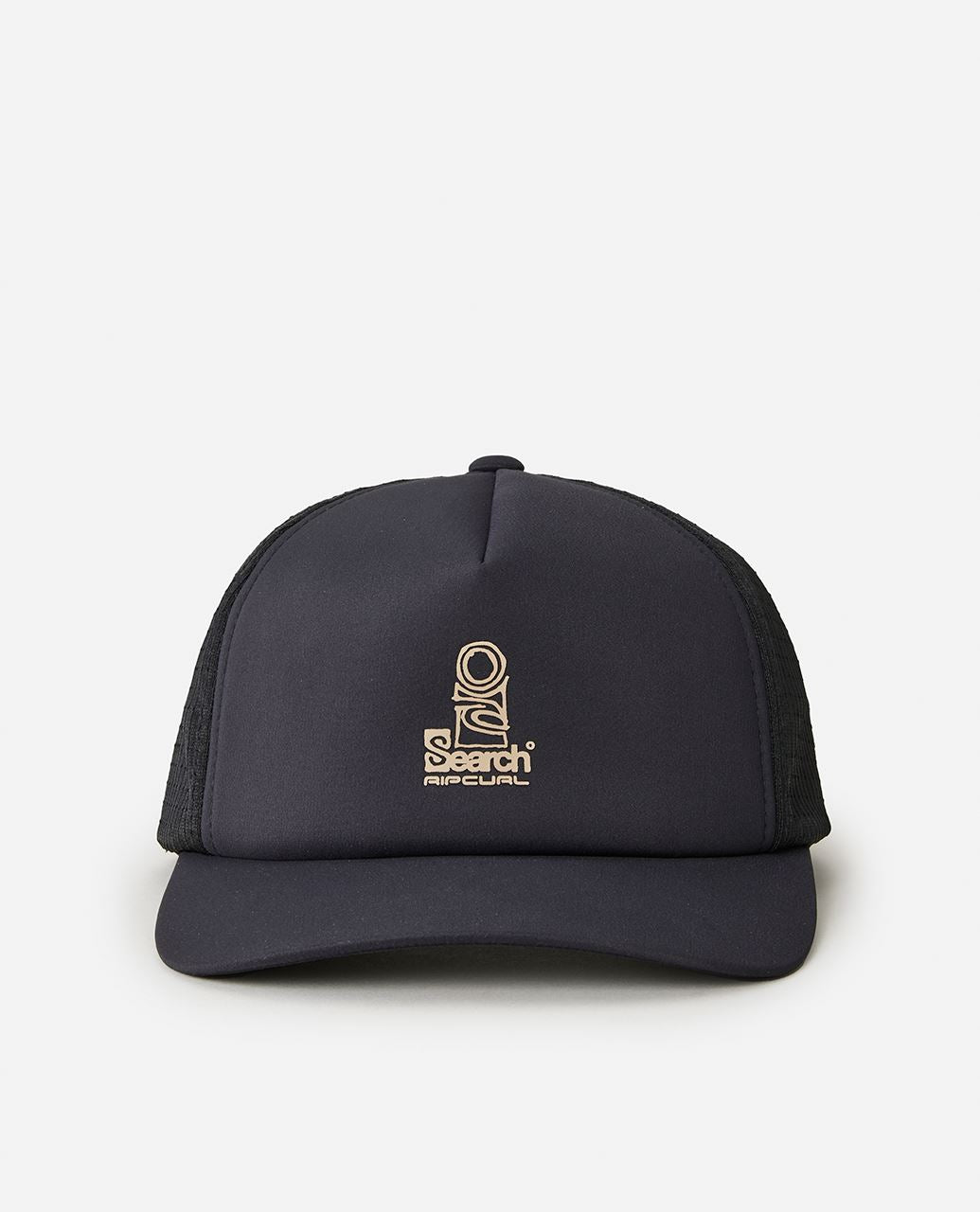 Rip Curl Vaporcool Search Trucker Black Mens Curve Cap