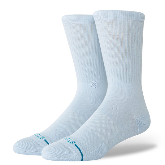 Stance Mens Crew Socks ~ Icon ice blue