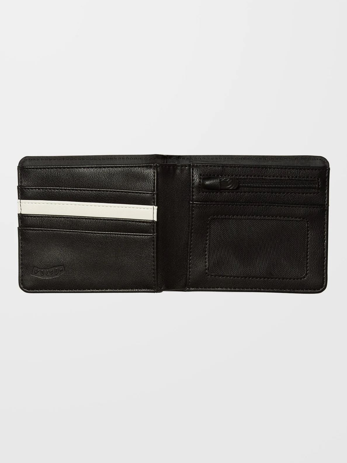 Volcom Slim Stone Large Black Wallet