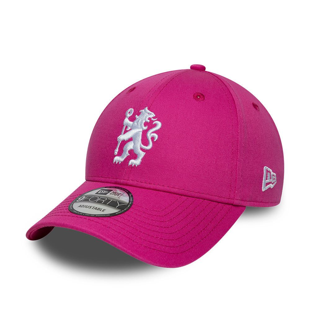 Chelsea FC Pink 9Forty Team Snapback Cap
