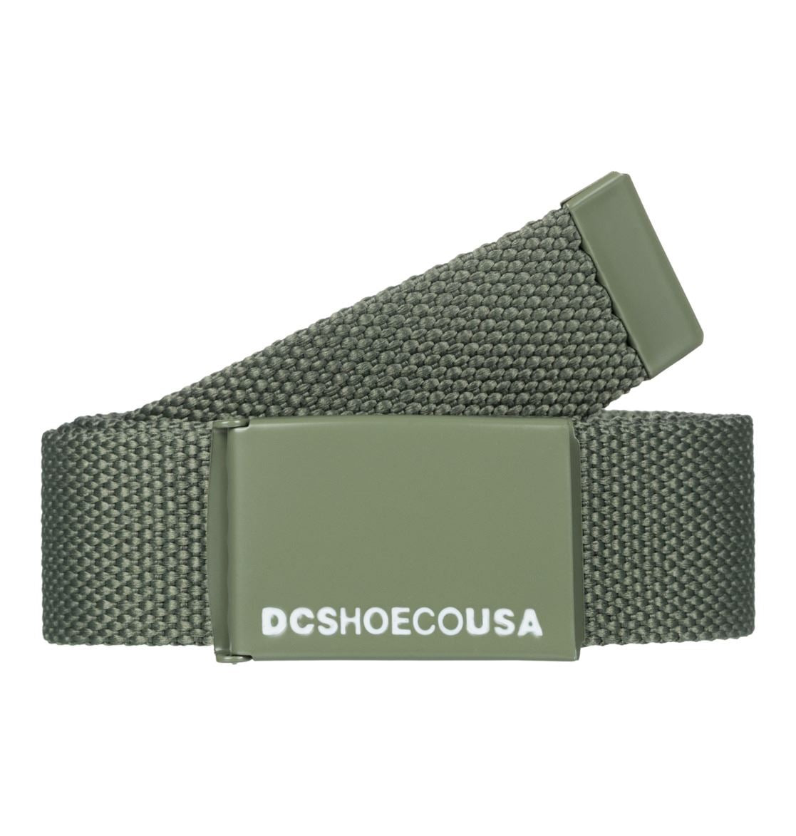 DC Shoes Web Belt 3 Green With Bottle Opener