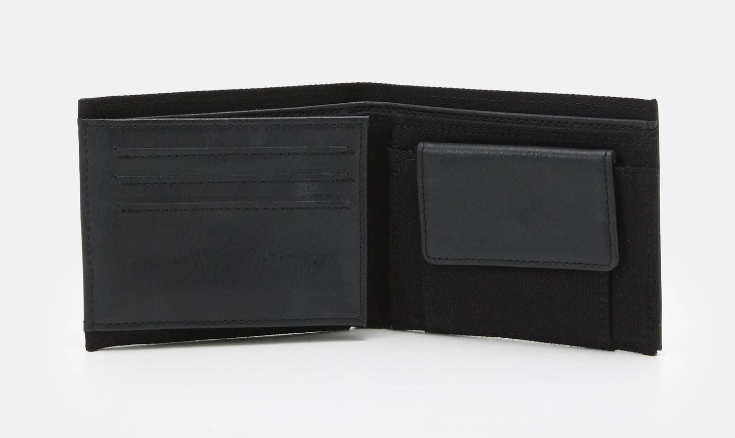 Element Bifold Wallet with CC, Note and Coin Pockets ~ Daily Elite black