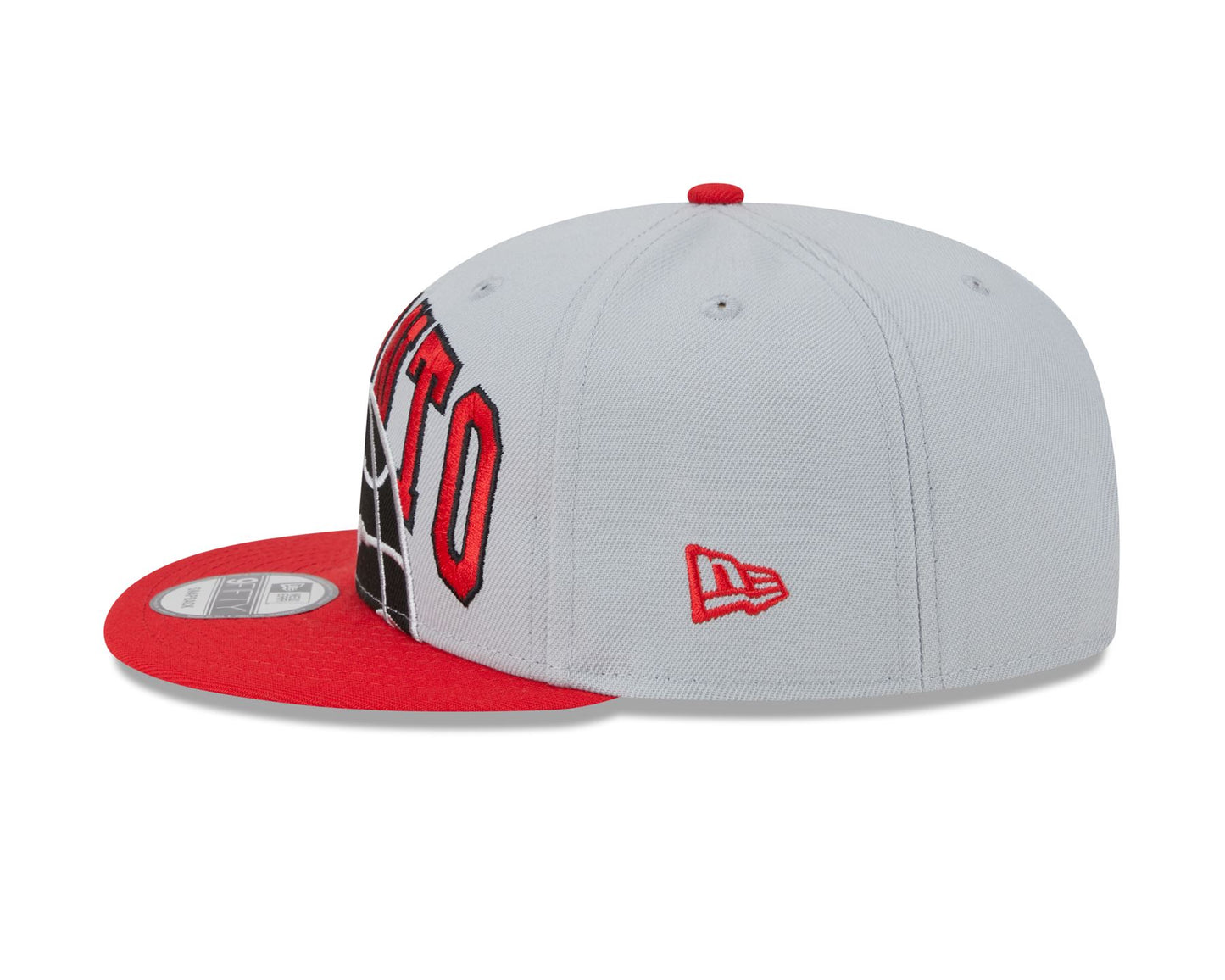 New Era Mens NBA Authentics 9Fifty Cap ~ Toronto Raptors Tip-Off grey