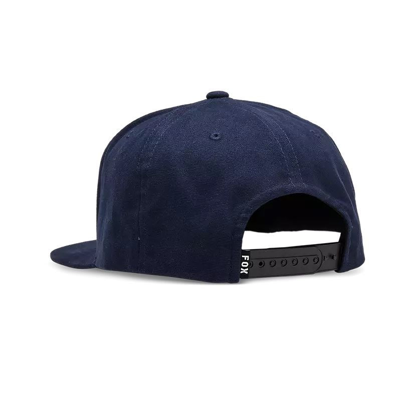 Fox Head Adjustable Snapback Hat Navy Blue