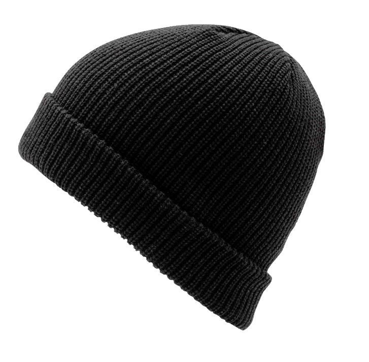 Volcom Full Stone Cuff Beanie Black