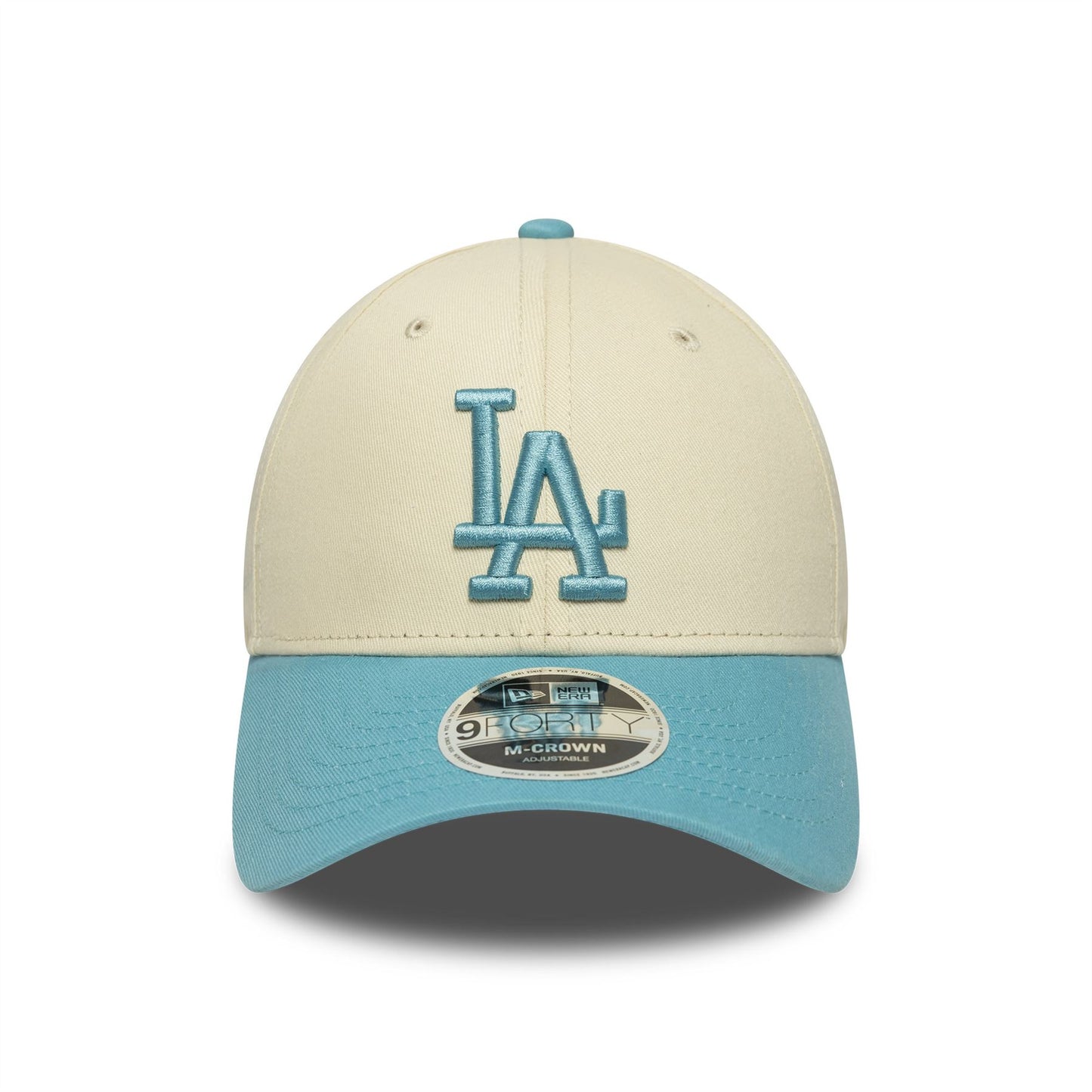 LA Dodgers Colour Block Cream 9FORTY M-Crown Adjustable Cap