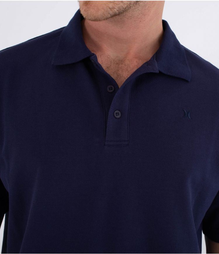 Hurley Mens Short Sleeve Hyper Jade Polo Shirt