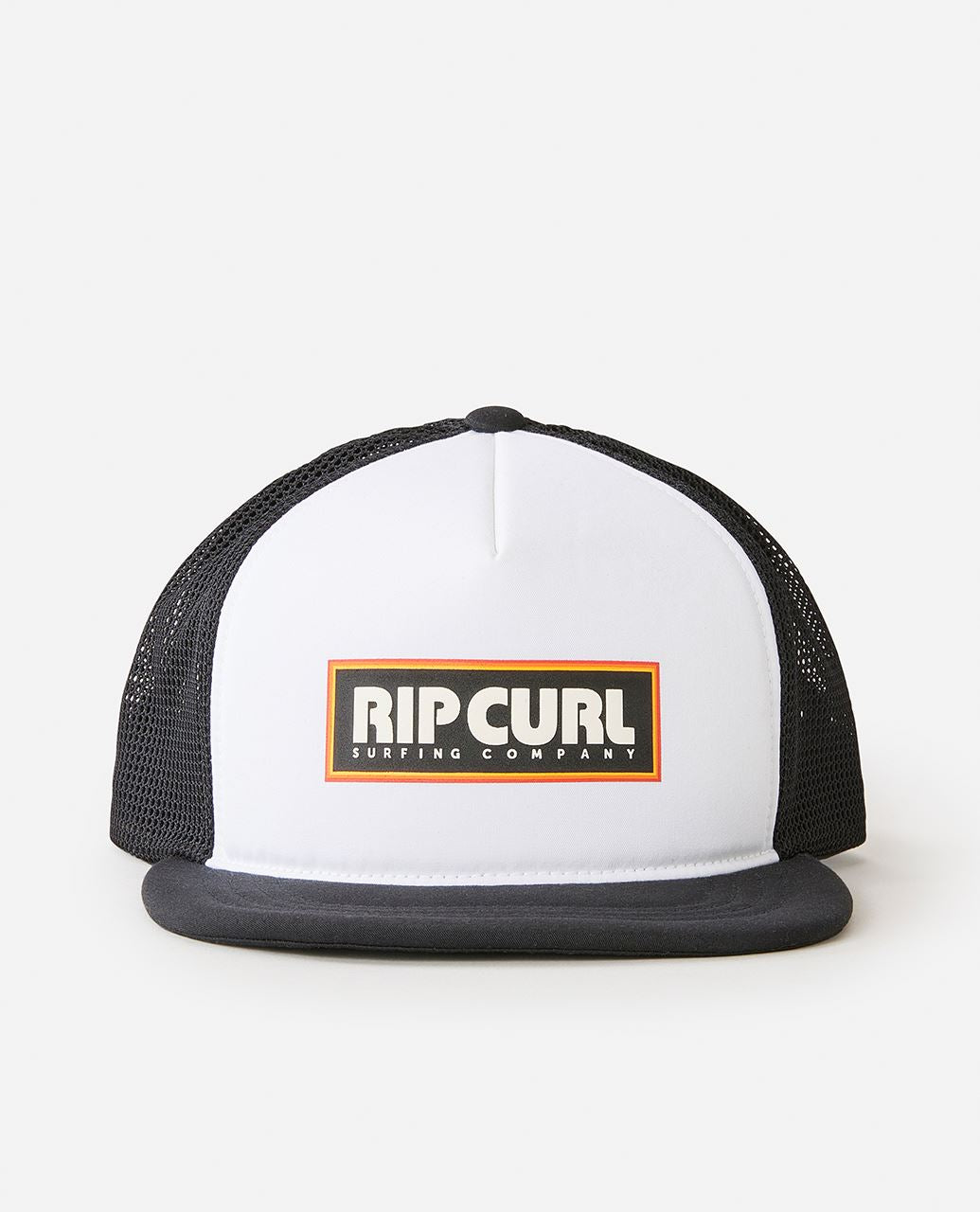 Rip Curl Mens Snapback Trucker Cap ~ Big Mumma white black