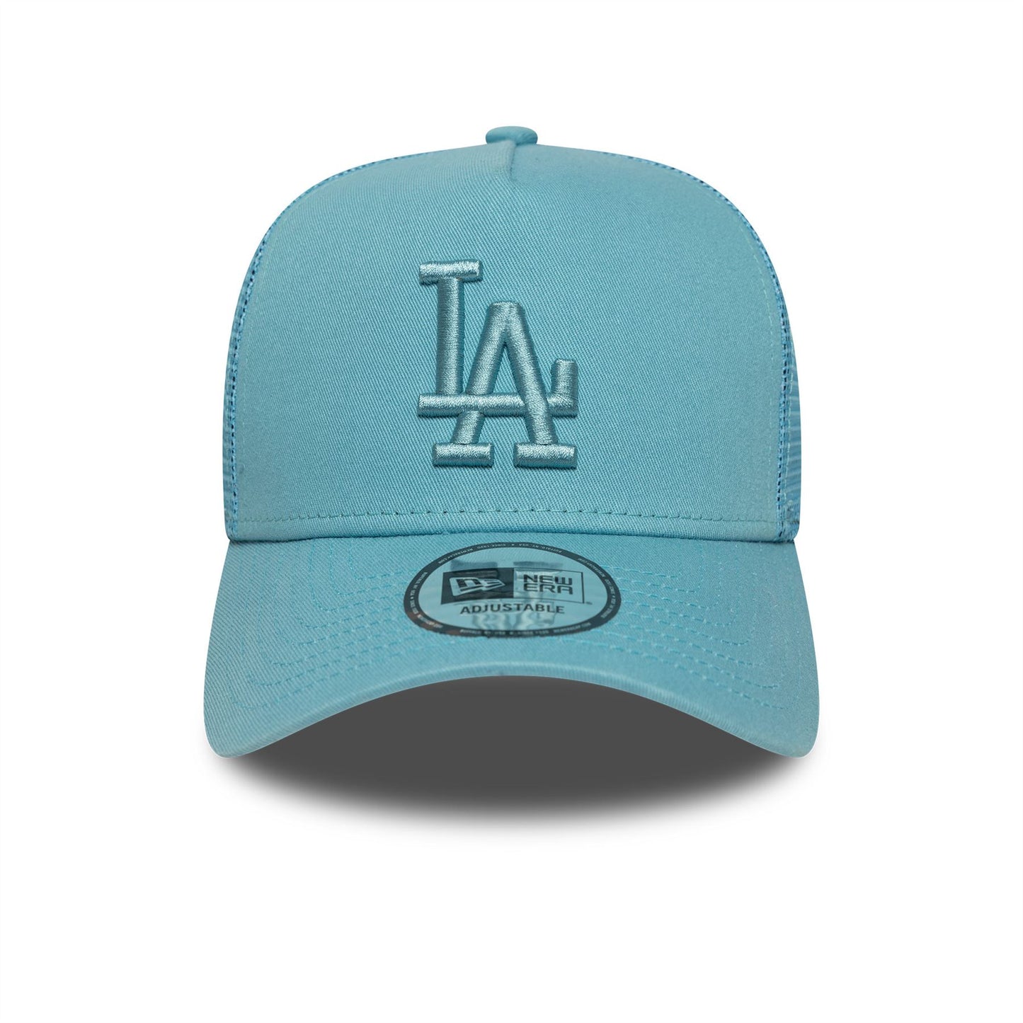 LA Dodgers League Essential Pastel Blue 9FORTY A-Frame Trucker Adjustable Cap
