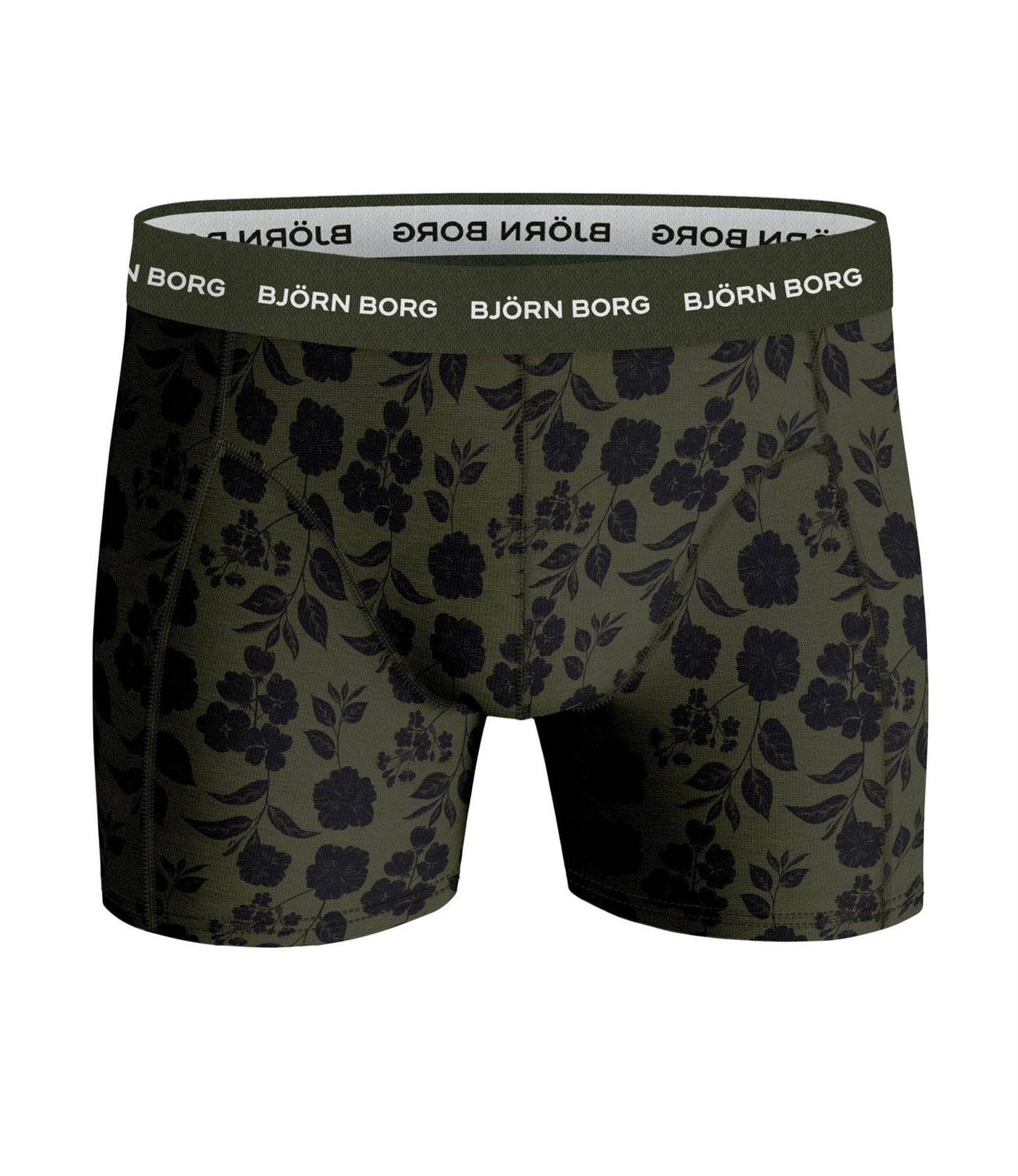 Bjorn Borg Men's Boxer Shorts 3 Pack ~ Essential green