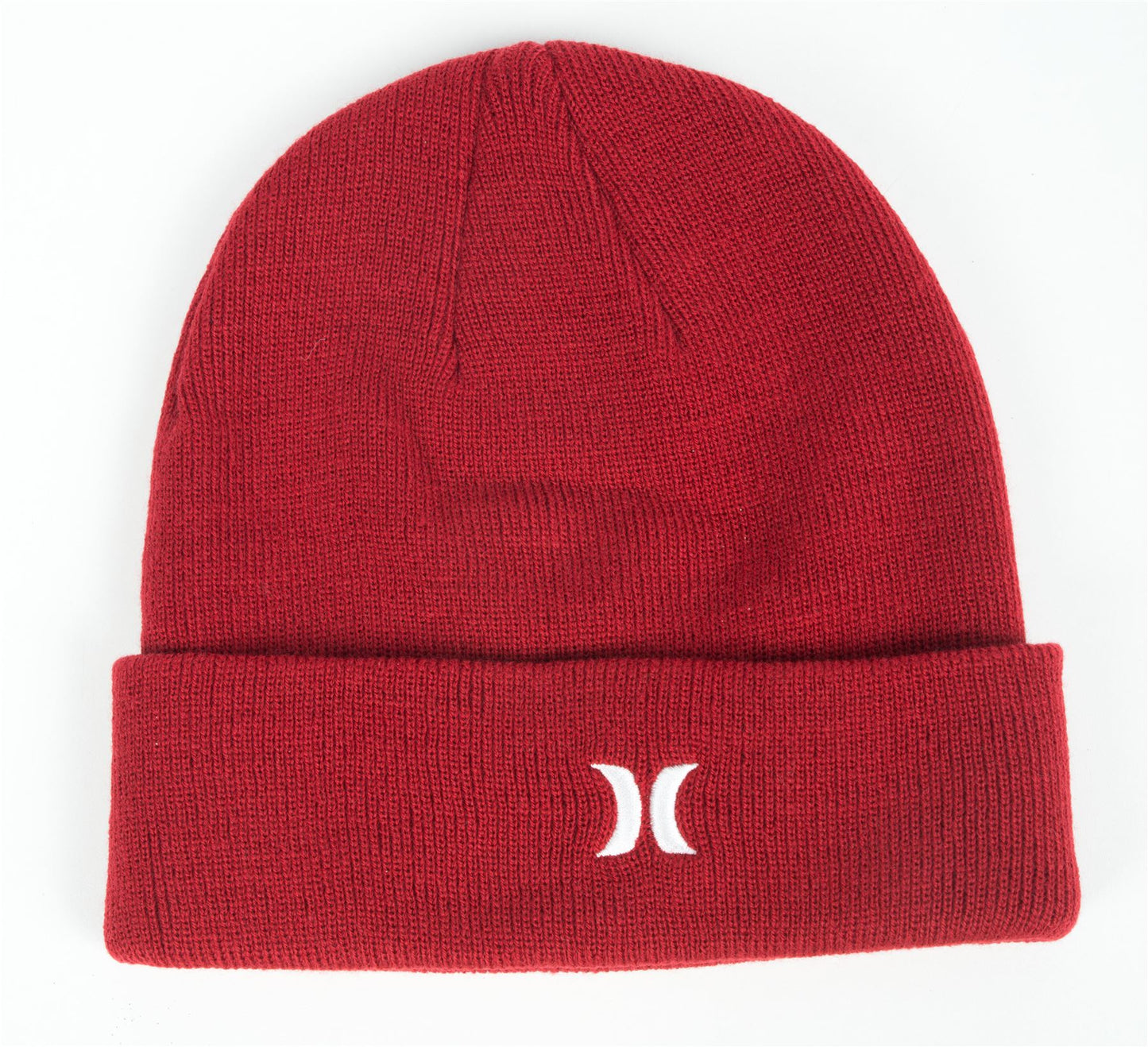 Hurley Men's Cuff Knit Beanie ~ Icon red